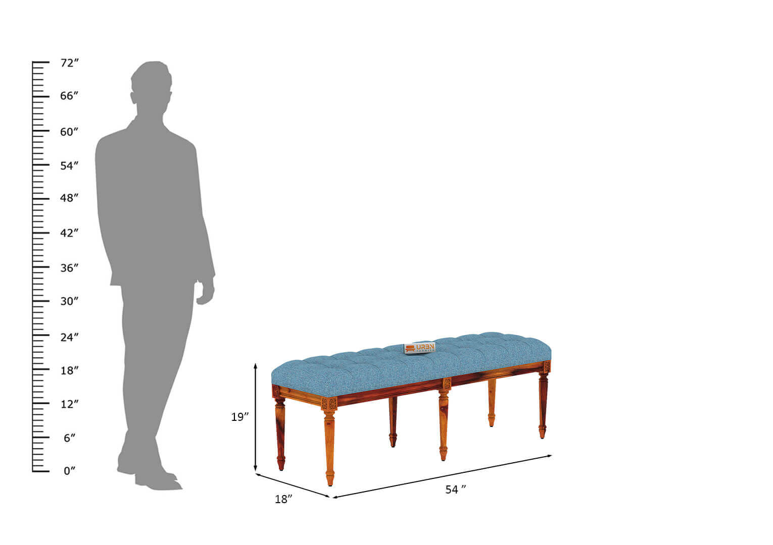 Amber Bench - Urbnfurnish