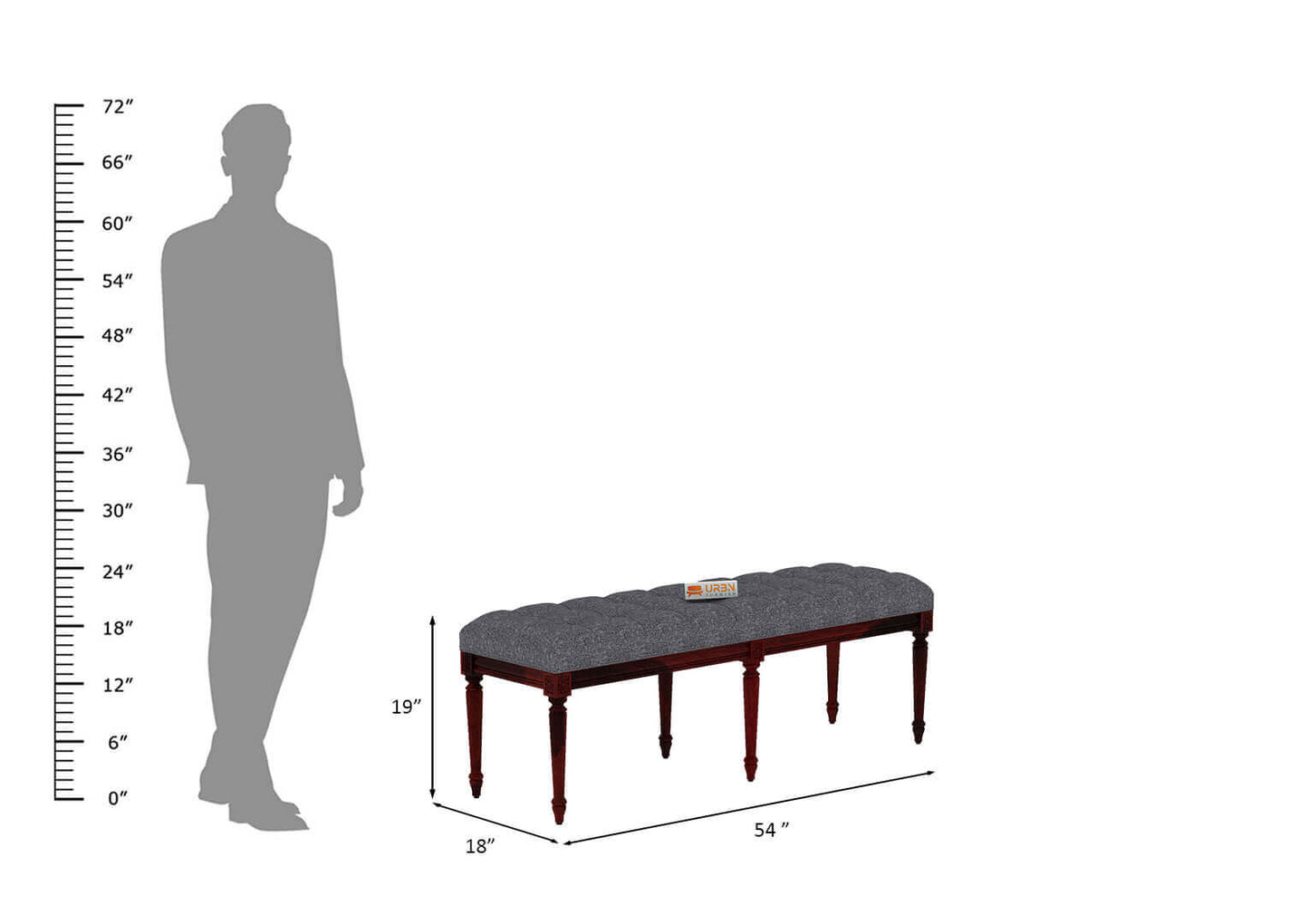 Amber Bench - Urbnfurnish