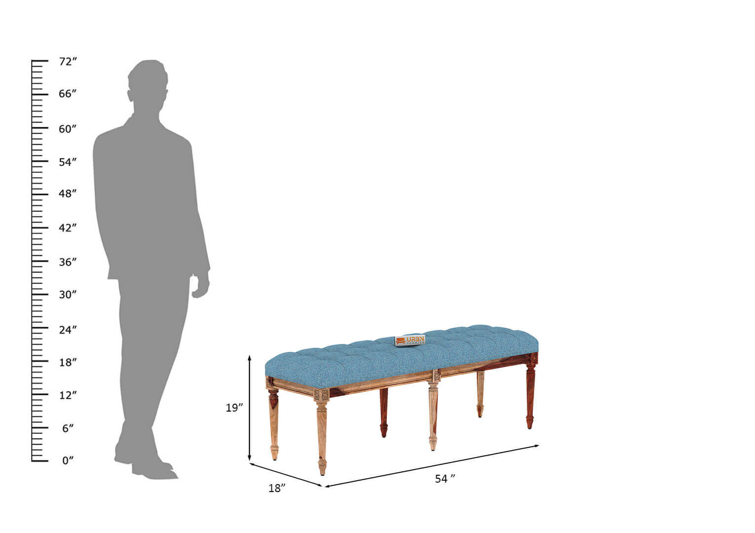 Amber Bench - Urbnfurnish
