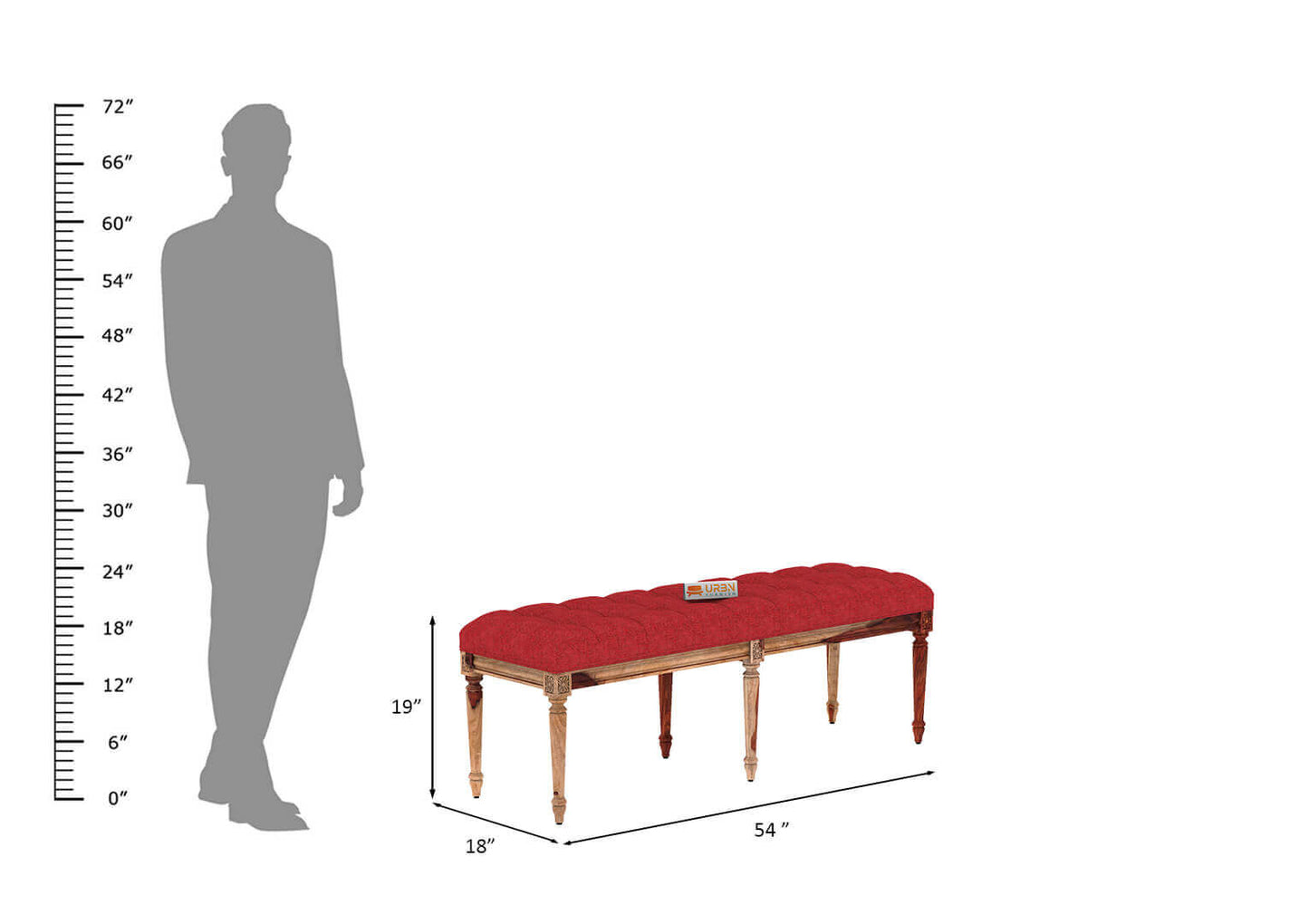 Amber Bench - Urbnfurnish