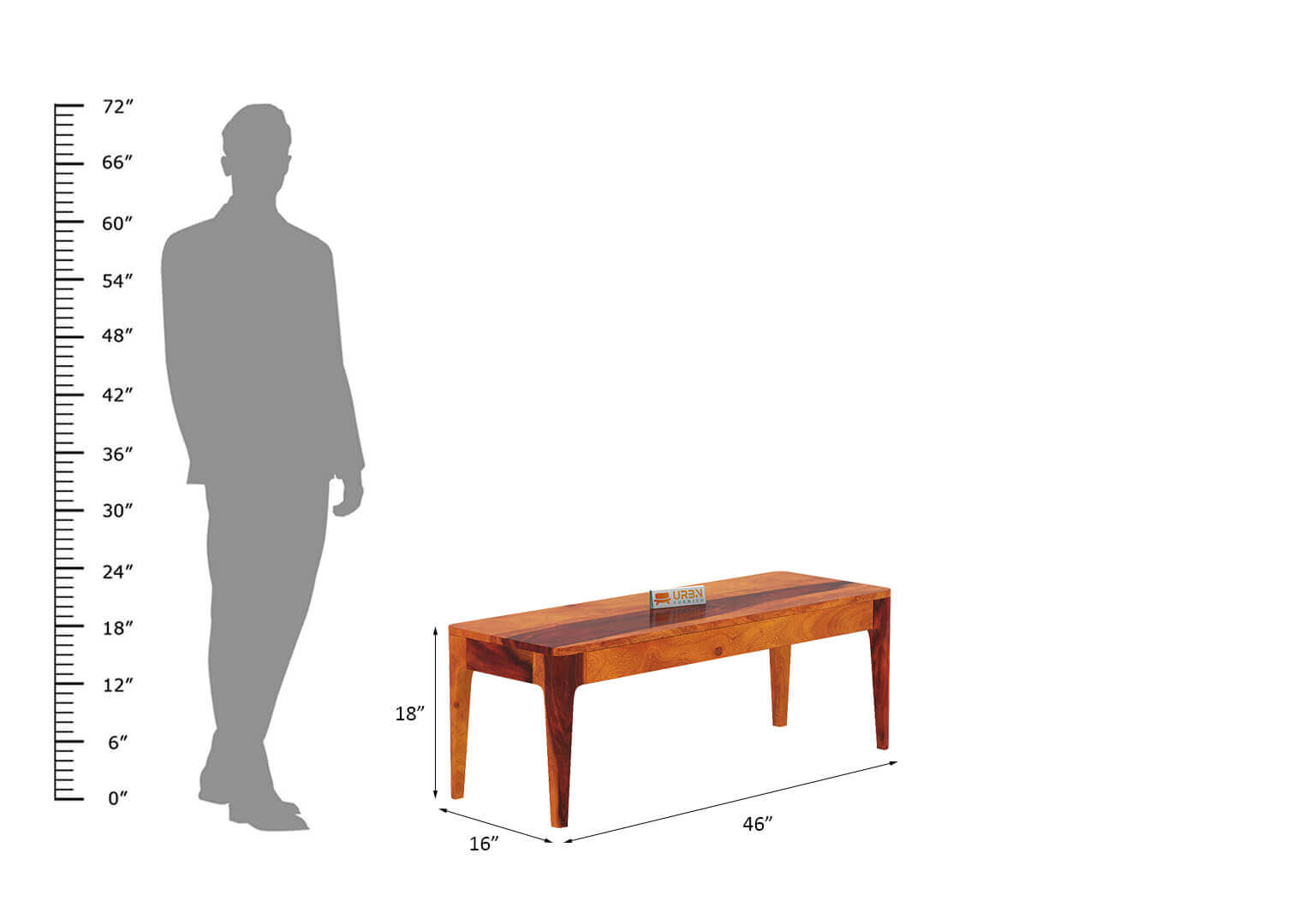 Amida Bench - Urbnfurnish