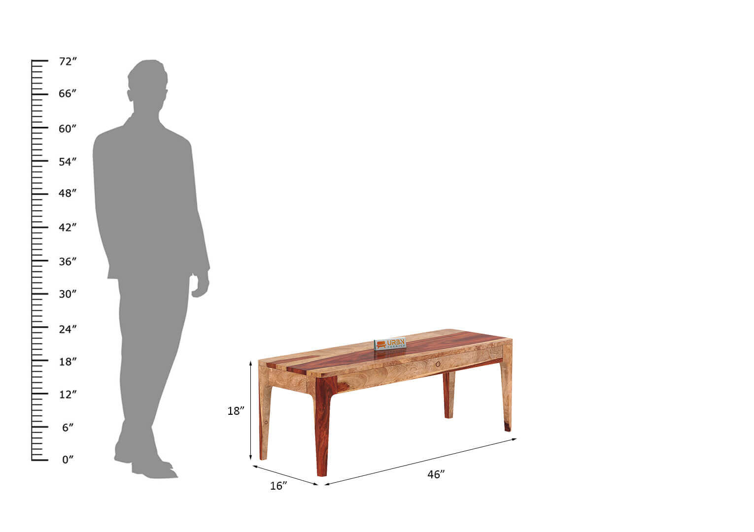 Amida Bench - Urbnfurnish
