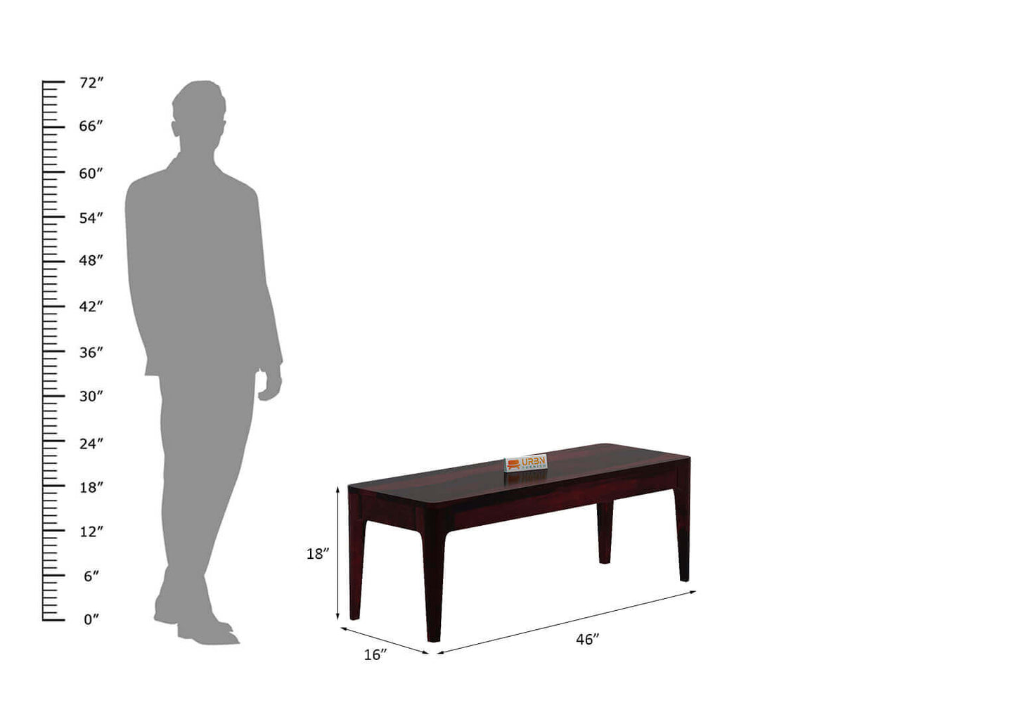 Amida Bench - Urbnfurnish