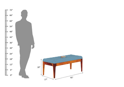 Amida Bench With Cushioned Seating - Urbnfurnish