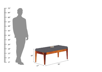 Amida Bench With Cushioned Seating - Urbnfurnish