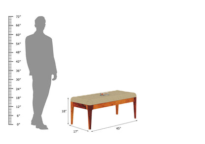 Amida Bench With Cushioned Seating - Urbnfurnish