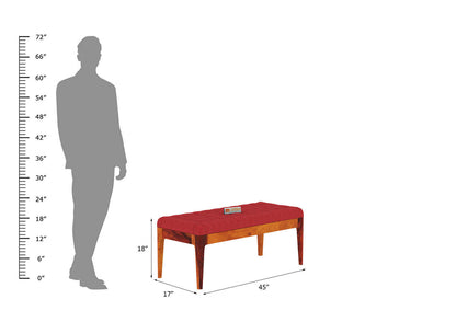 Amida Bench With Cushioned Seating - Urbnfurnish