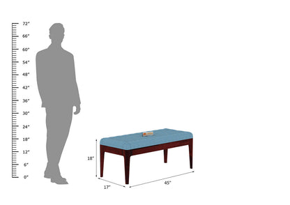 Amida Bench With Cushioned Seating - Urbnfurnish