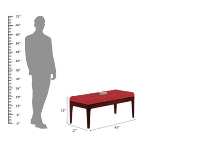Amida Bench With Cushioned Seating - Urbnfurnish