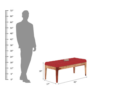 Amida Bench With Cushioned Seating - Urbnfurnish