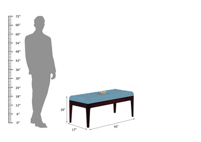 Amida Bench With Cushioned Seating - Urbnfurnish