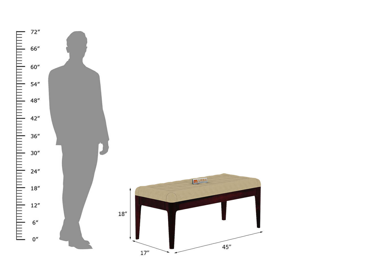 Amida-Bench-With-Cushioned-Walnut-Ivory_4