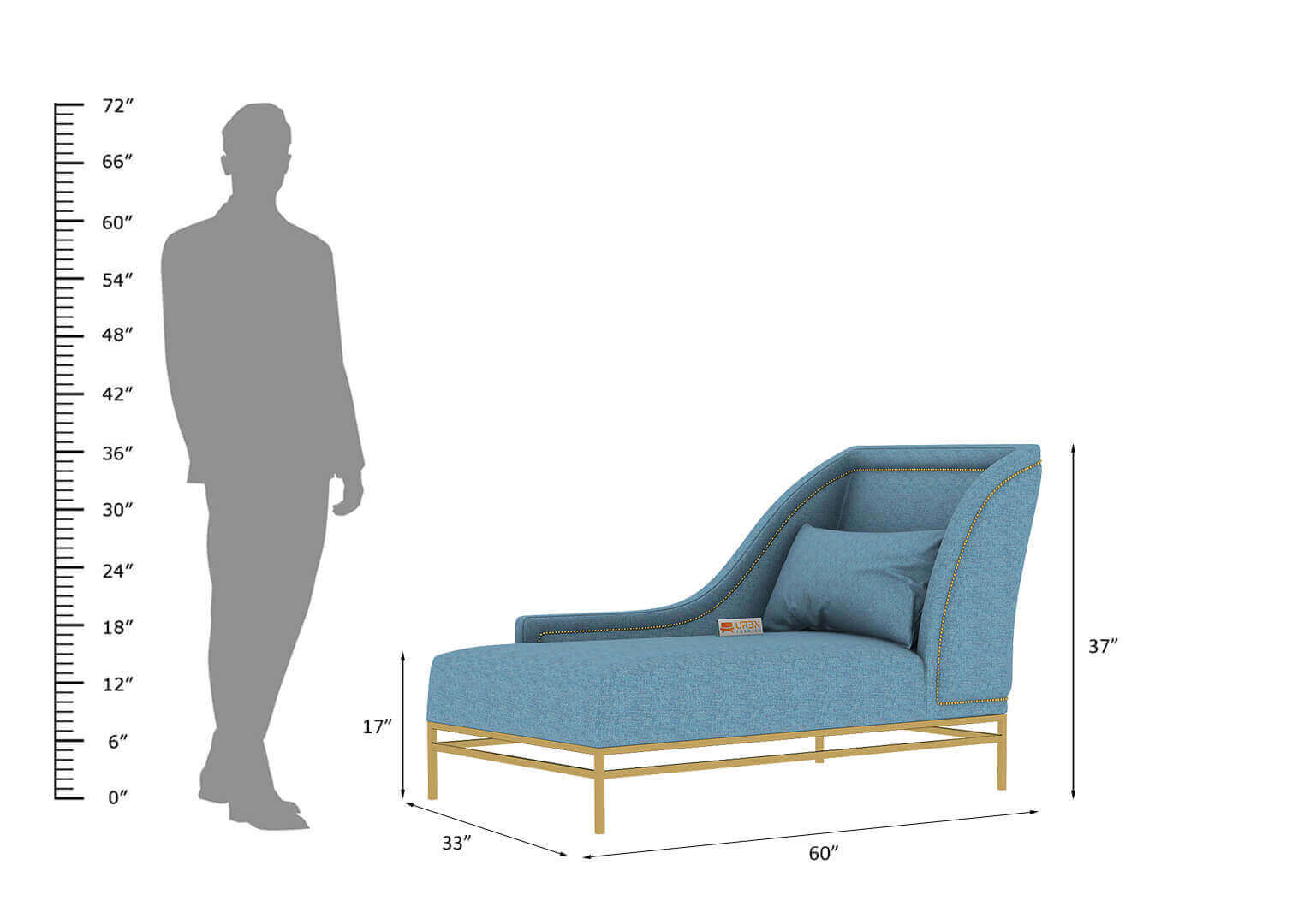 Arbor Chaise Lounge - Urbnfurnish