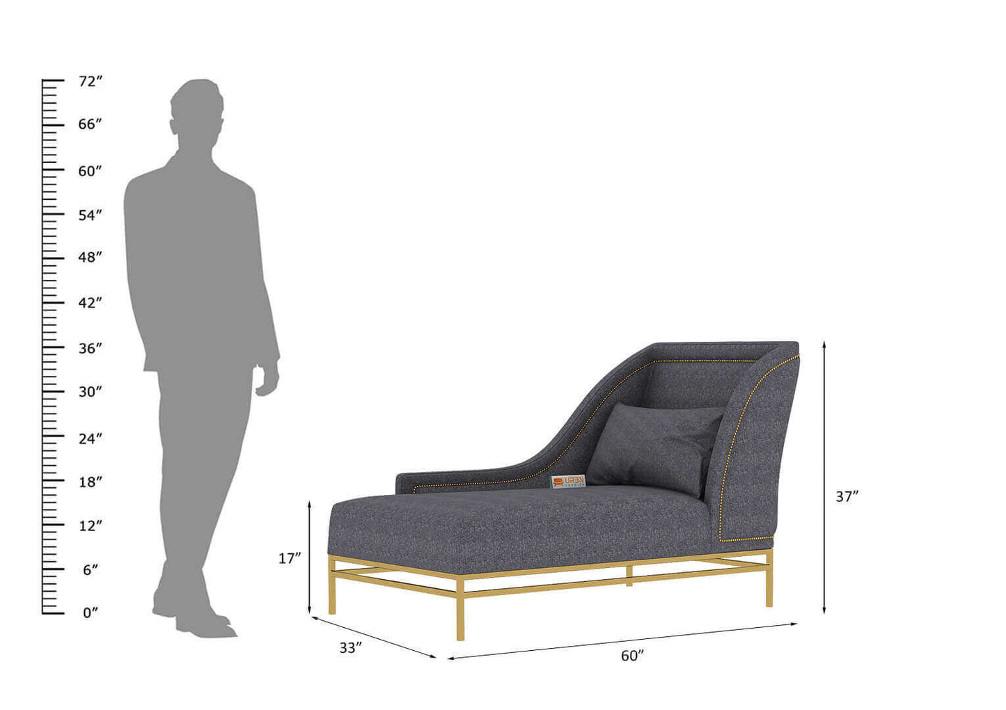Arbor Chaise Lounge - Urbnfurnish