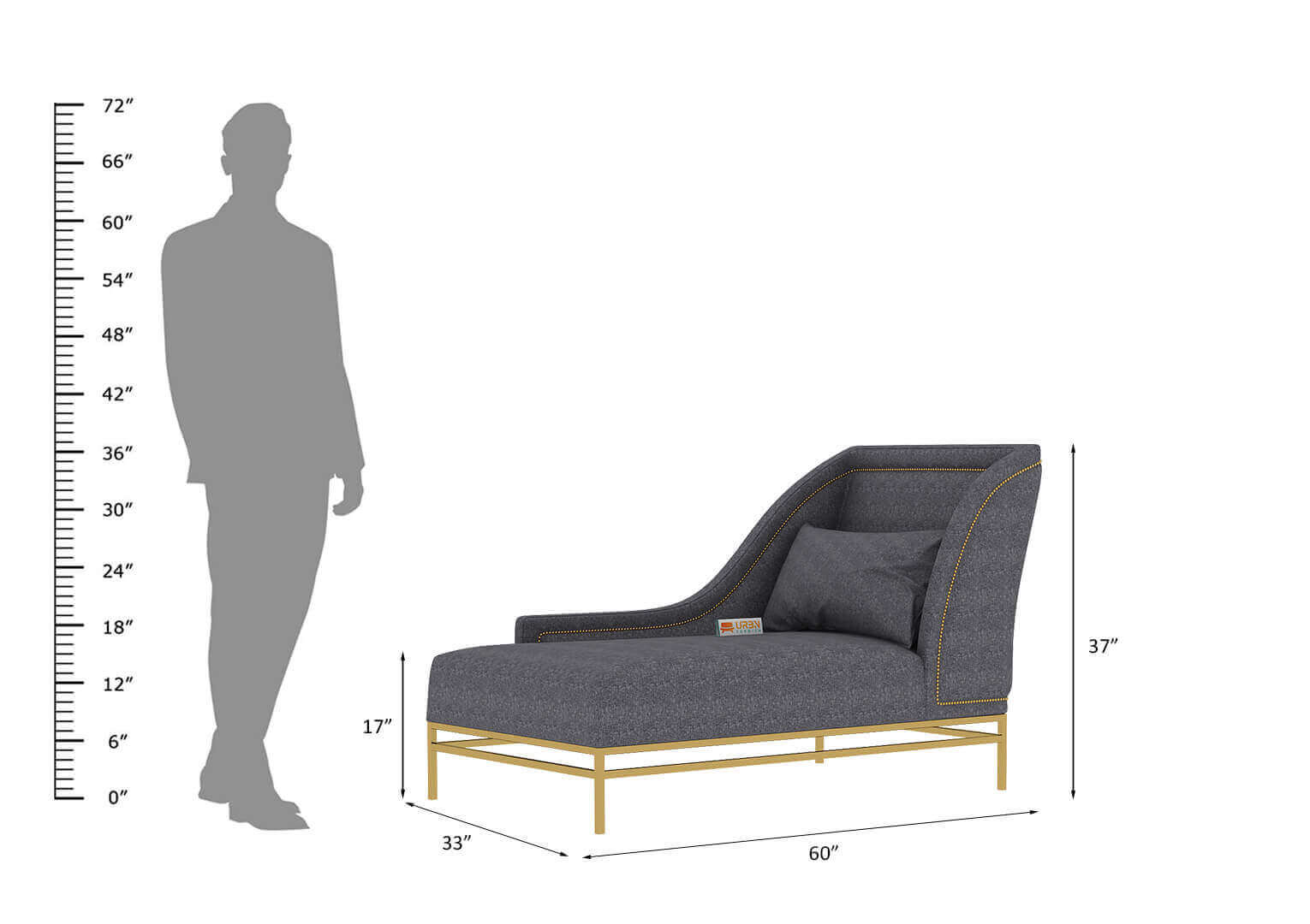 Arbor Chaise Lounge - Urbnfurnish