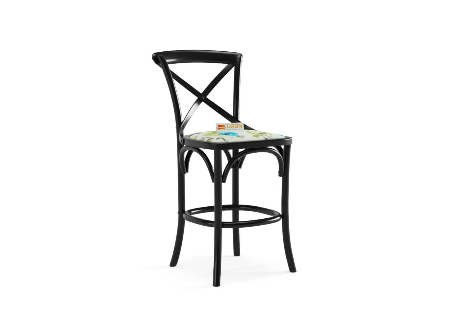 Arcline-Big-Cafe-Chair-Black-Printed_3