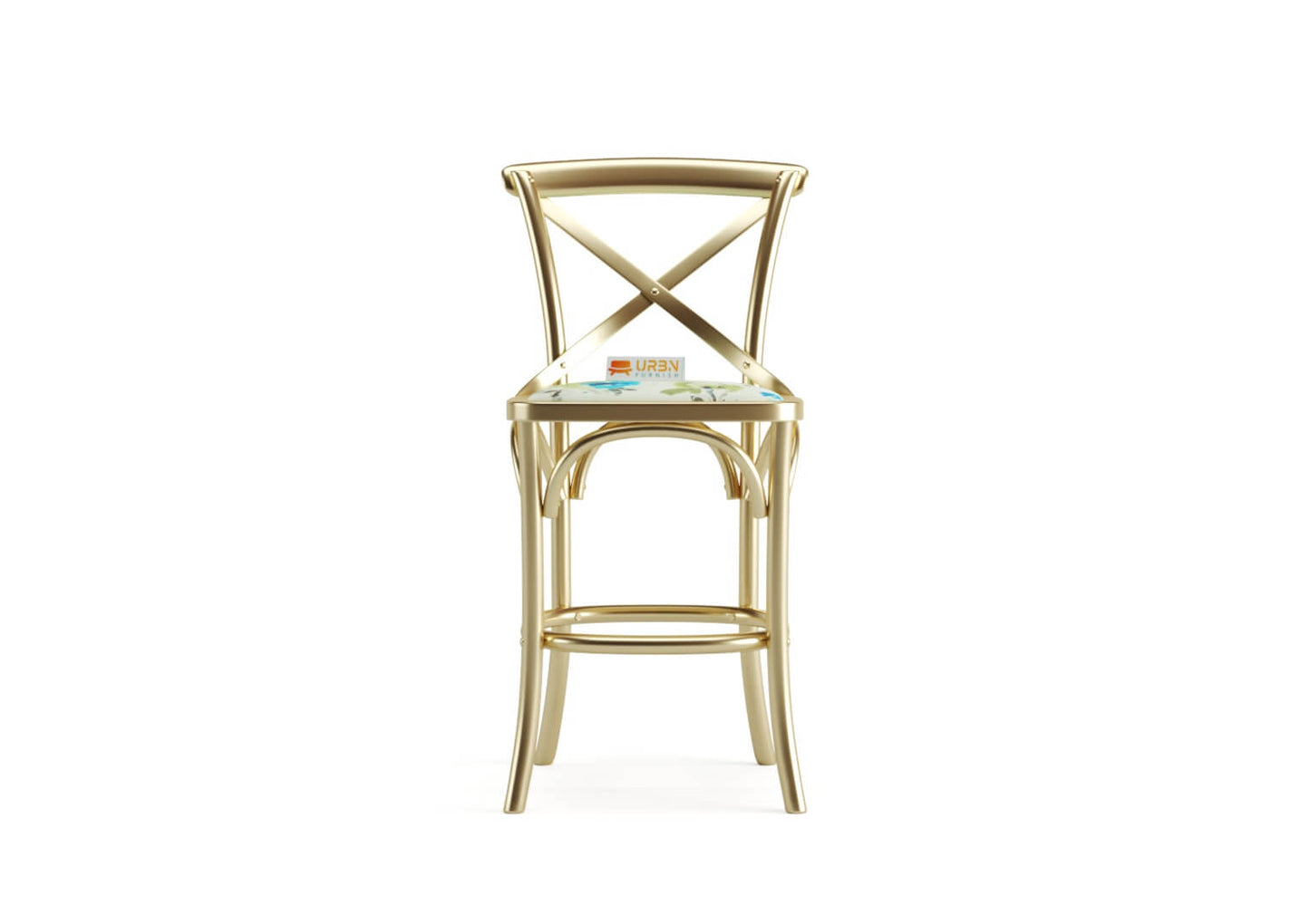 Arcline-Big-Cafe-Chair-Golden-Printed_2