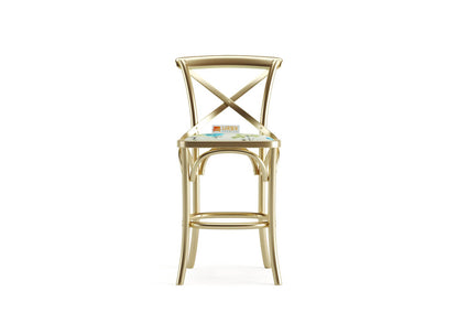 Arcline-Big-Cafe-Chair-Golden-Printed_2