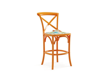 Arcline-Big-Cafe-Chair-Orange-Printed_3
