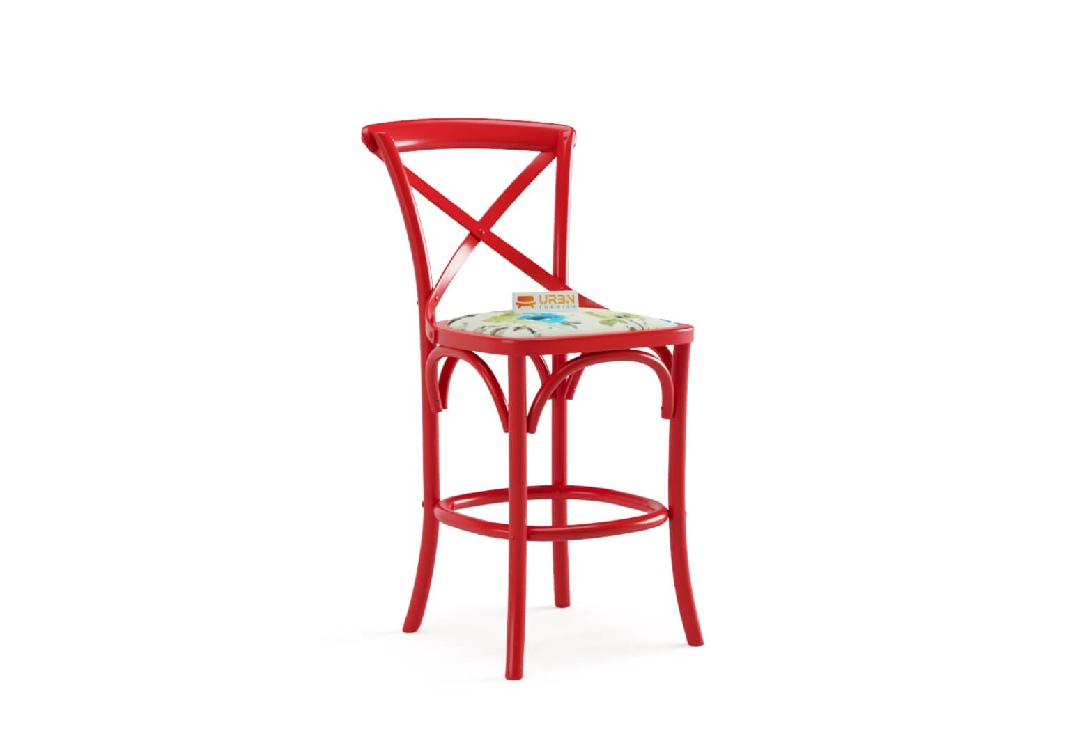 Arcline-Big-Cafe-Chair-Red-Printed_3