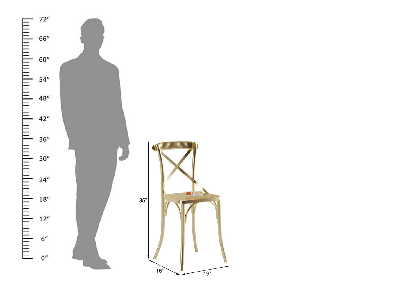 Arcline-Small-Cafe-Chair-Golden_4