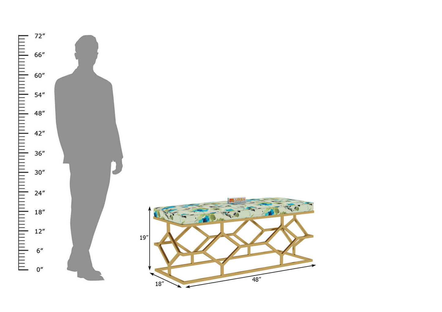 Ares Bench - Urbnfurnish