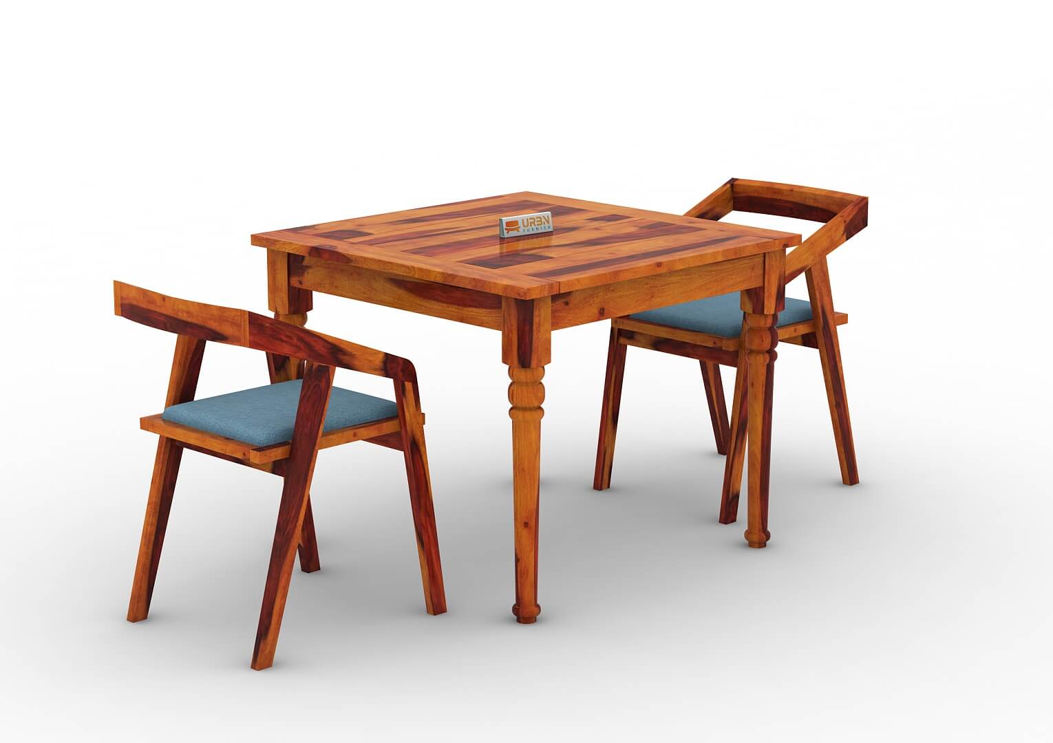 Aryan-2-Seater-Dining-Set-Honey-Blue_3
