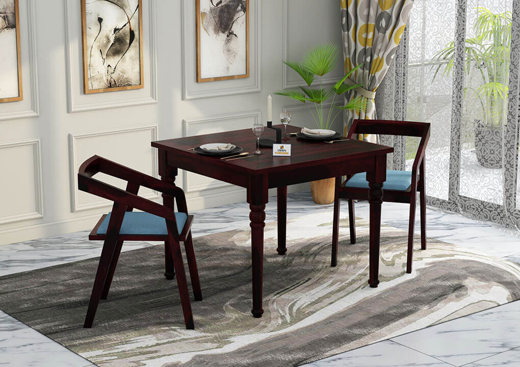Aryan-2-Seater-Dining-Set-Walnut-Blue_1