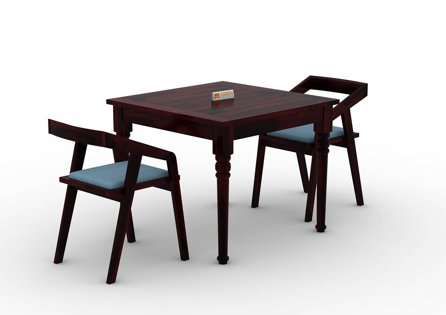 Aryan-2-Seater-Dining-Set-Walnut-Blue_3