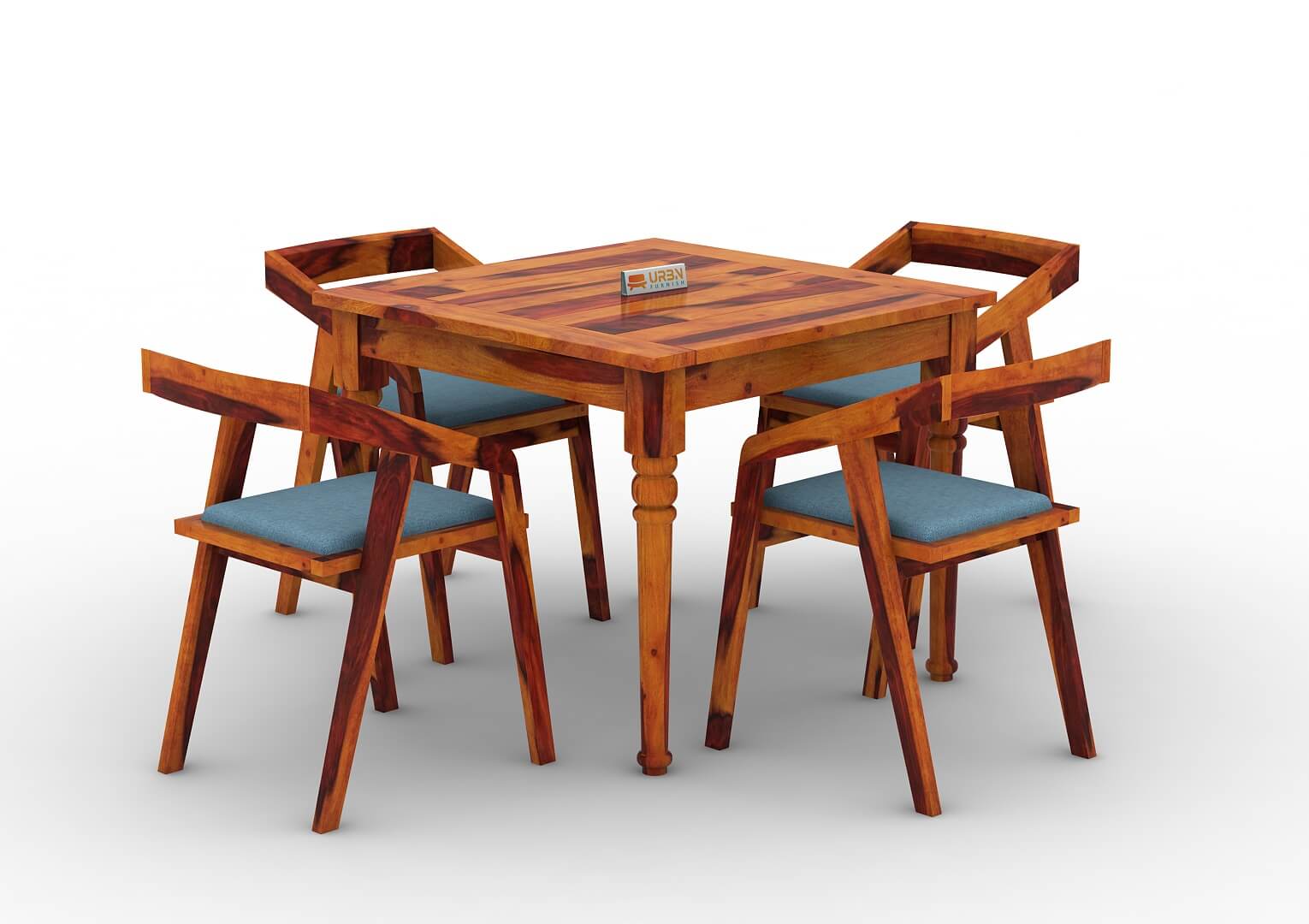 Aryan-4-Seater-Dining-Set-Honey-Blue_3