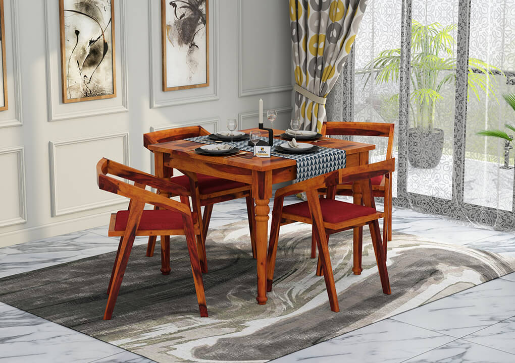Aryan-4-Seater-Dining-Set-Honey-Red_1