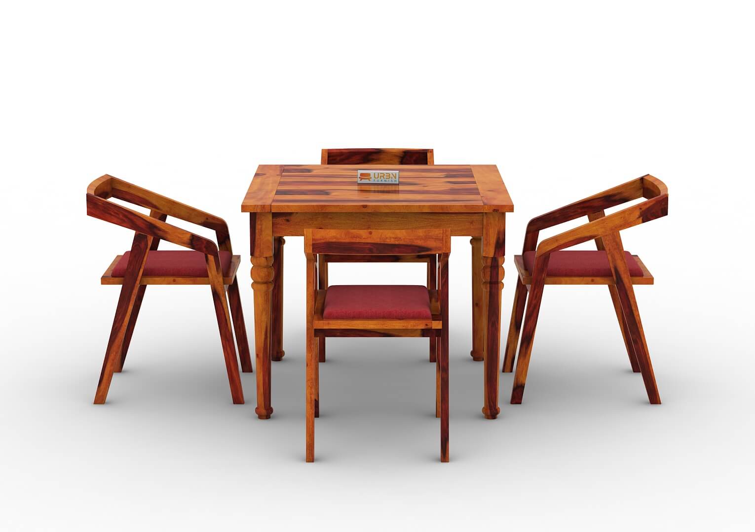 Aryan-4-Seater-Dining-Set-Honey-Red_2