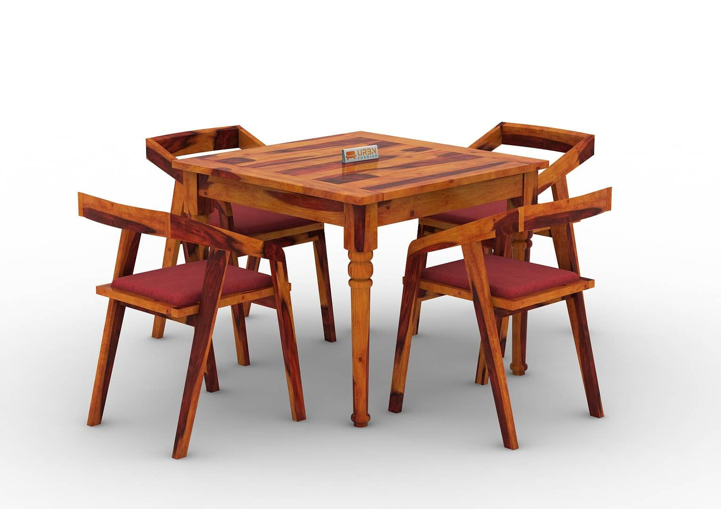 Aryan-4-Seater-Dining-Set-Honey-Red_3