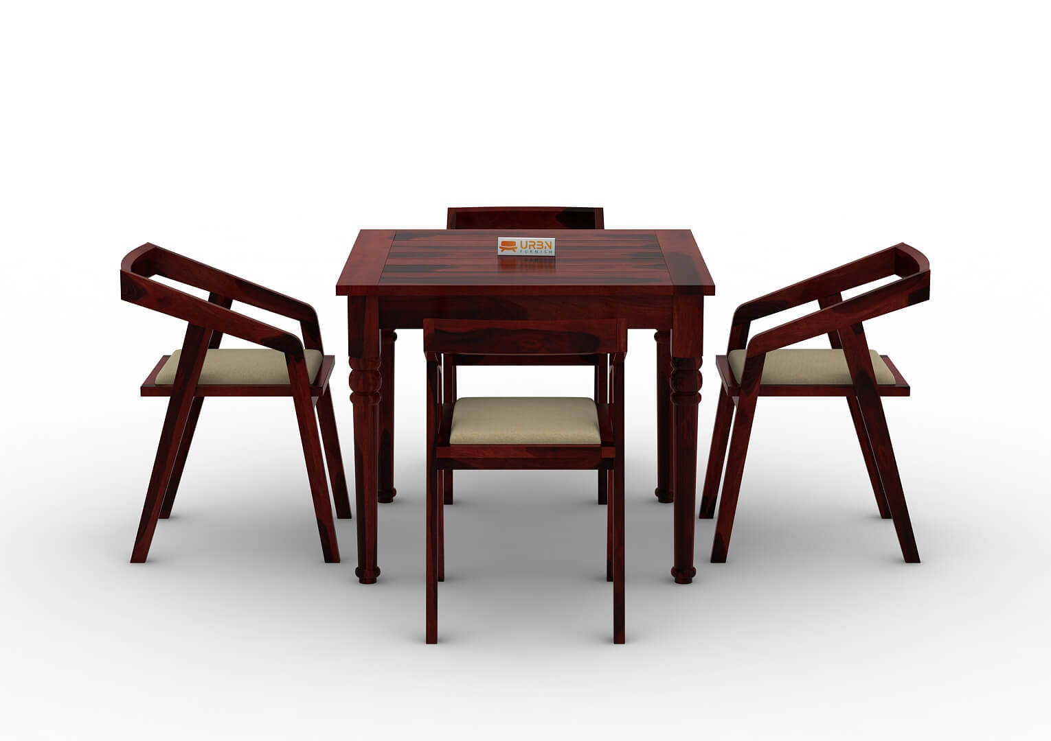 Aryan-4-Seater-Dining-Set-Mahogany-Ivory_2