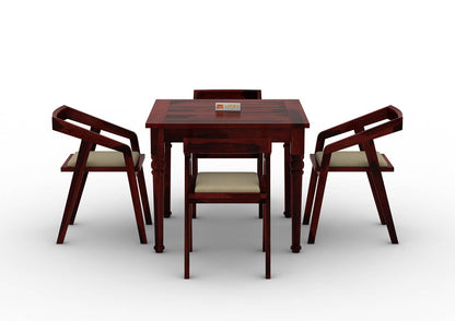 Aryan-4-Seater-Dining-Set-Mahogany-Ivory_2