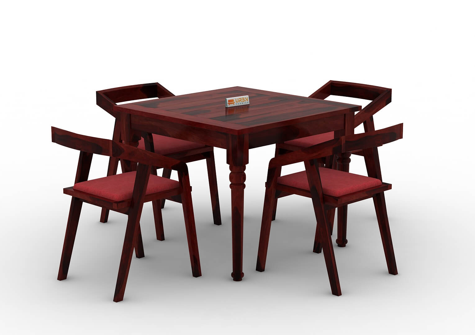Aryan-4-Seater-Dining-Set-Mahogany-Red_3