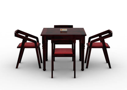 Aryan-4-Seater-Dining-Set-Walnut-Red_2