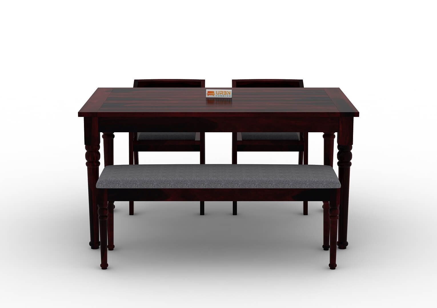 Aryan-4-Seater-Dining-Set-With-Bench-Walnut-Gray_2