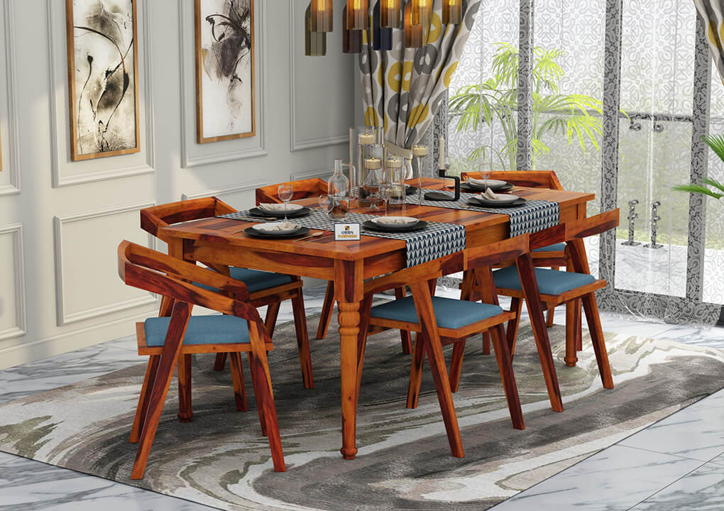 Aryan-6-Seater-Dining-Set-Honey-Blue_1