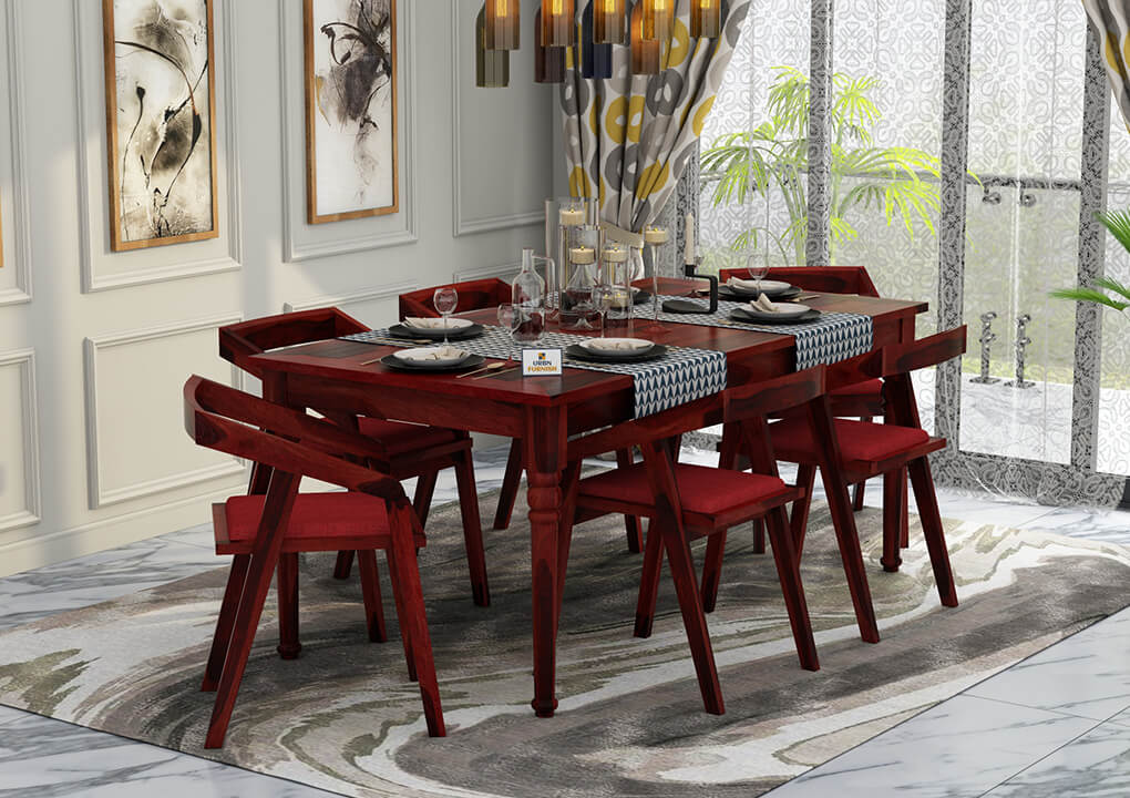 Aryan-6-Seater-Dining-Set-Mahogany-Red_1
