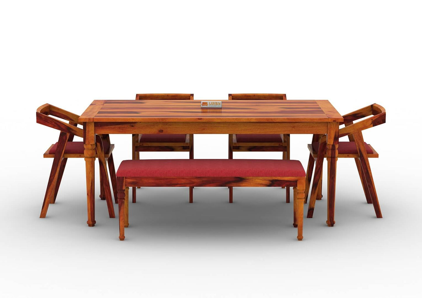 Aryan-6-Seater-Dining-Set-With-Bench-Honey-Red_2