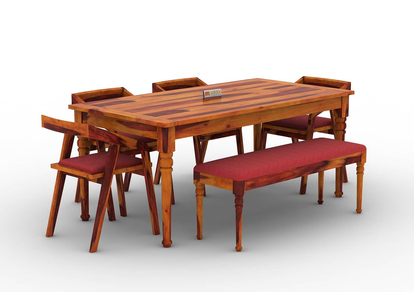 Aryan-6-Seater-Dining-Set-With-Bench-Honey-Red_3