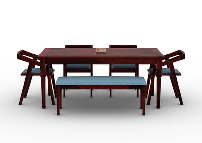 Aryan-6-Seater-Dining-Set-With-Bench-Mahogany-Blue_2