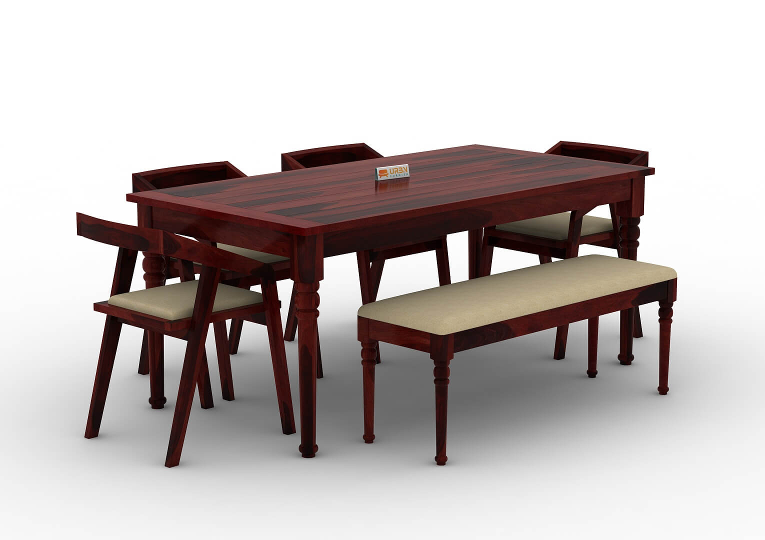 Aryan-6-Seater-Dining-Set-With-Bench-Mahogany-Ivory_2