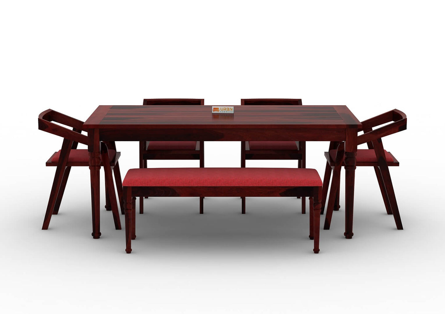 Aryan-6-Seater-Dining-Set-With-Bench-Mahogany-Red_2