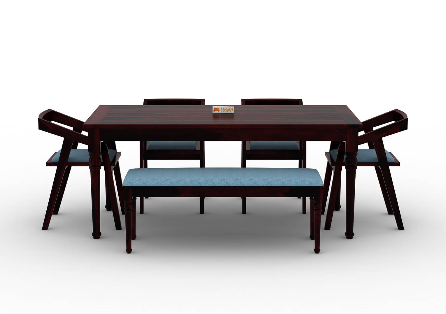 Aryan-6-Seater-Dining-Set-With-Bench-Walnut-Blue_2