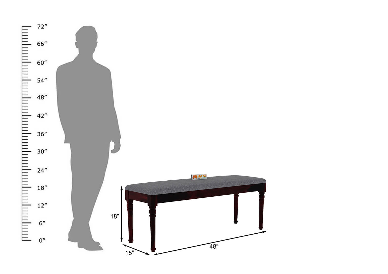 Aryan Bench - Urbnfurnish