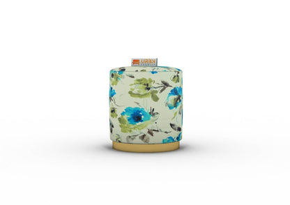 Atria Pouffe (Printed Fabric) - Urbnfurnish