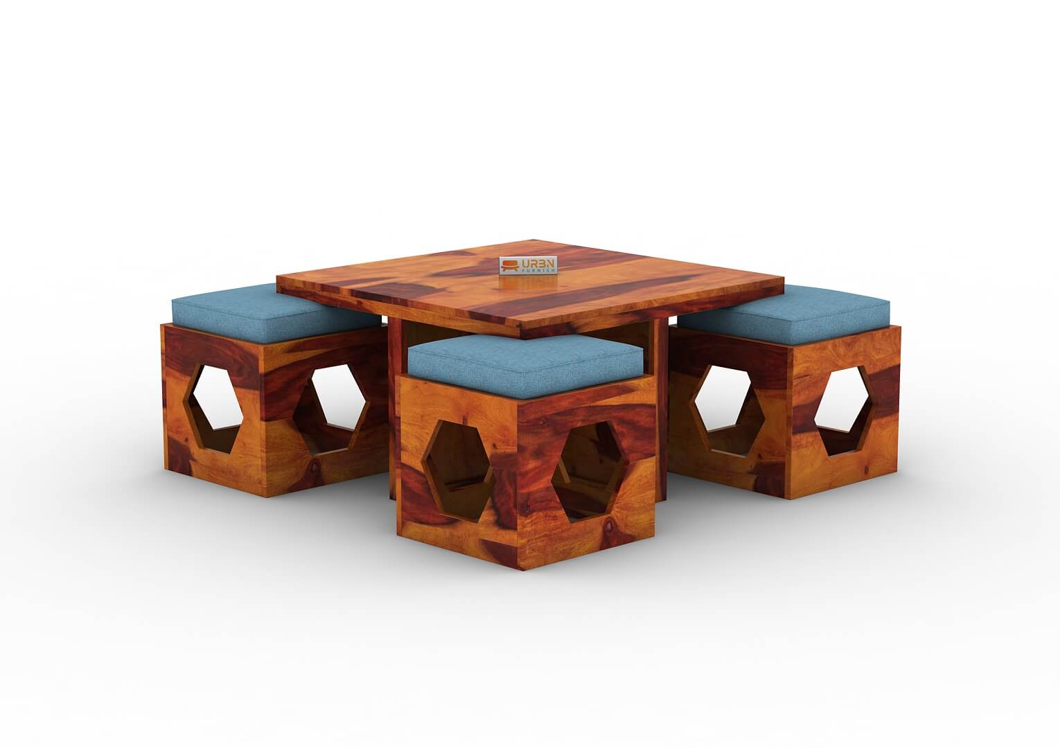 August Coffee Table Set - Urbnfurnish