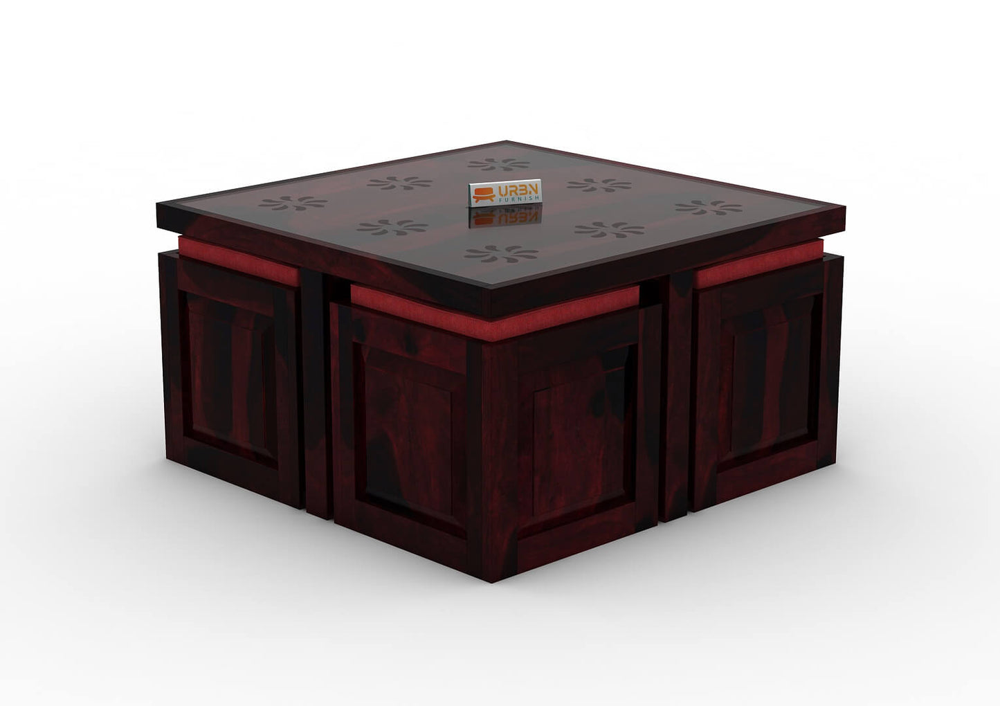 Aurora-Coffee-Table-Set-Walnut-Red_4